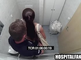 Brunette patient getting fucked in the bathroomband waits 720 1