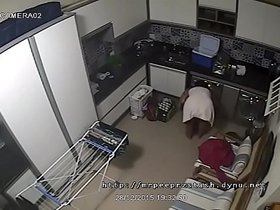 Brazilian Milf Caught On CCTV Doing Laundry Nude