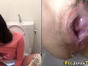 Urinating asian toys cunt